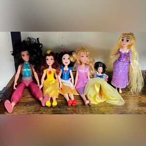 Disney Princess Doll Lot